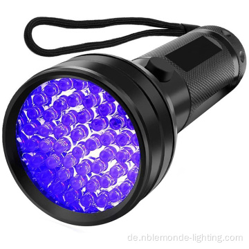 51LED UV 395 nm Schwarze LED -Taschenlampen